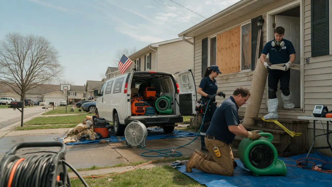 Water Damage Restoration in Columbus, TX near me